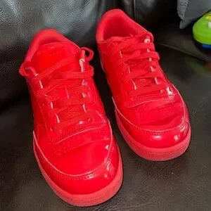 Reebok | Shoes | Reebok Cardi B X Club C Double Instinct Red  Reebok Cardi B x Club C Double Instinct Red women’s size 5  sneakers shoes gym main image 0